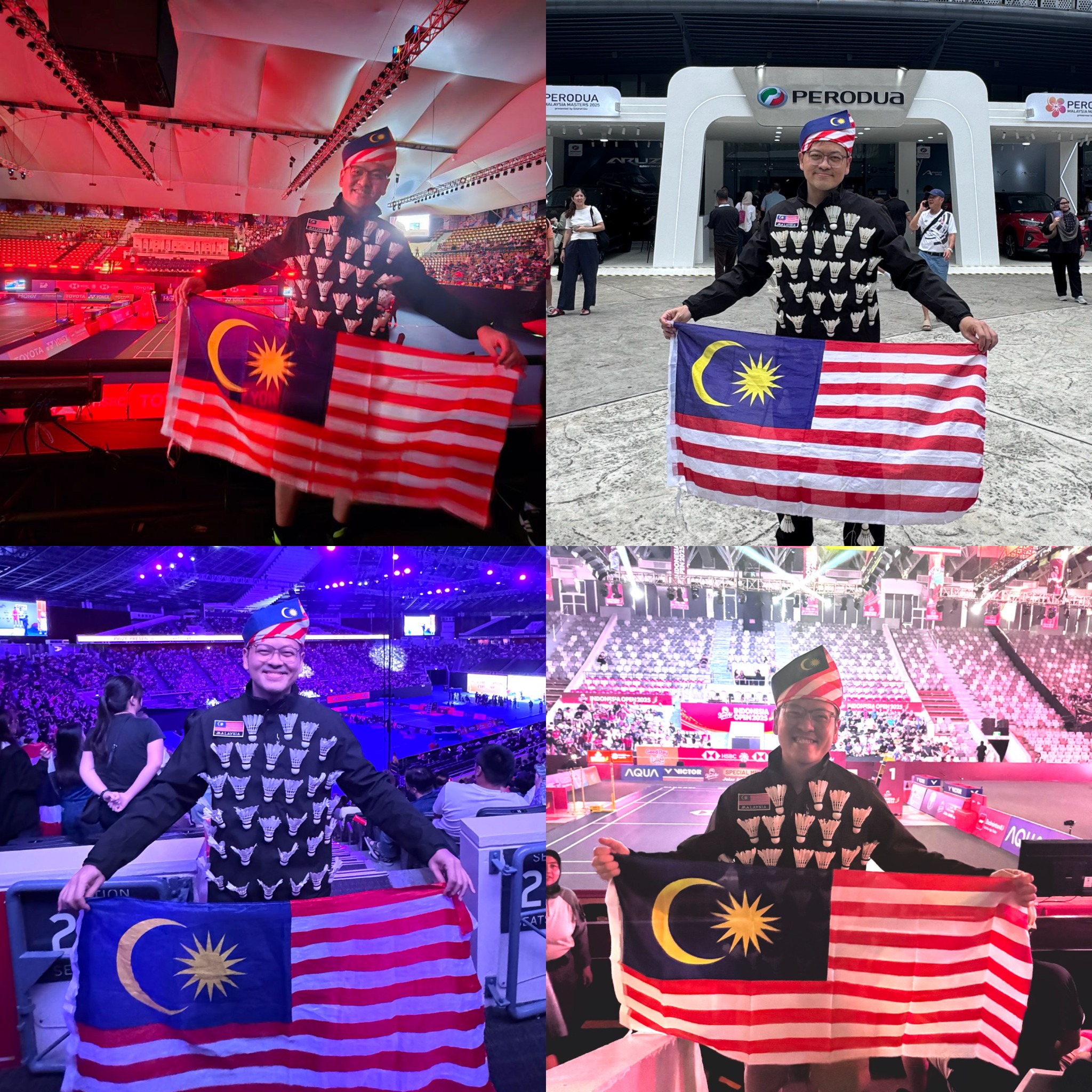 AhJo collage Malaysia flag moments